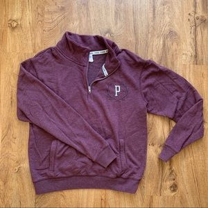 Quarter zip sweatshirt